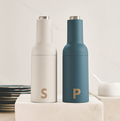 Electric Matte Pepper Grinder - Blue - Veranda Cafe & Mercantile