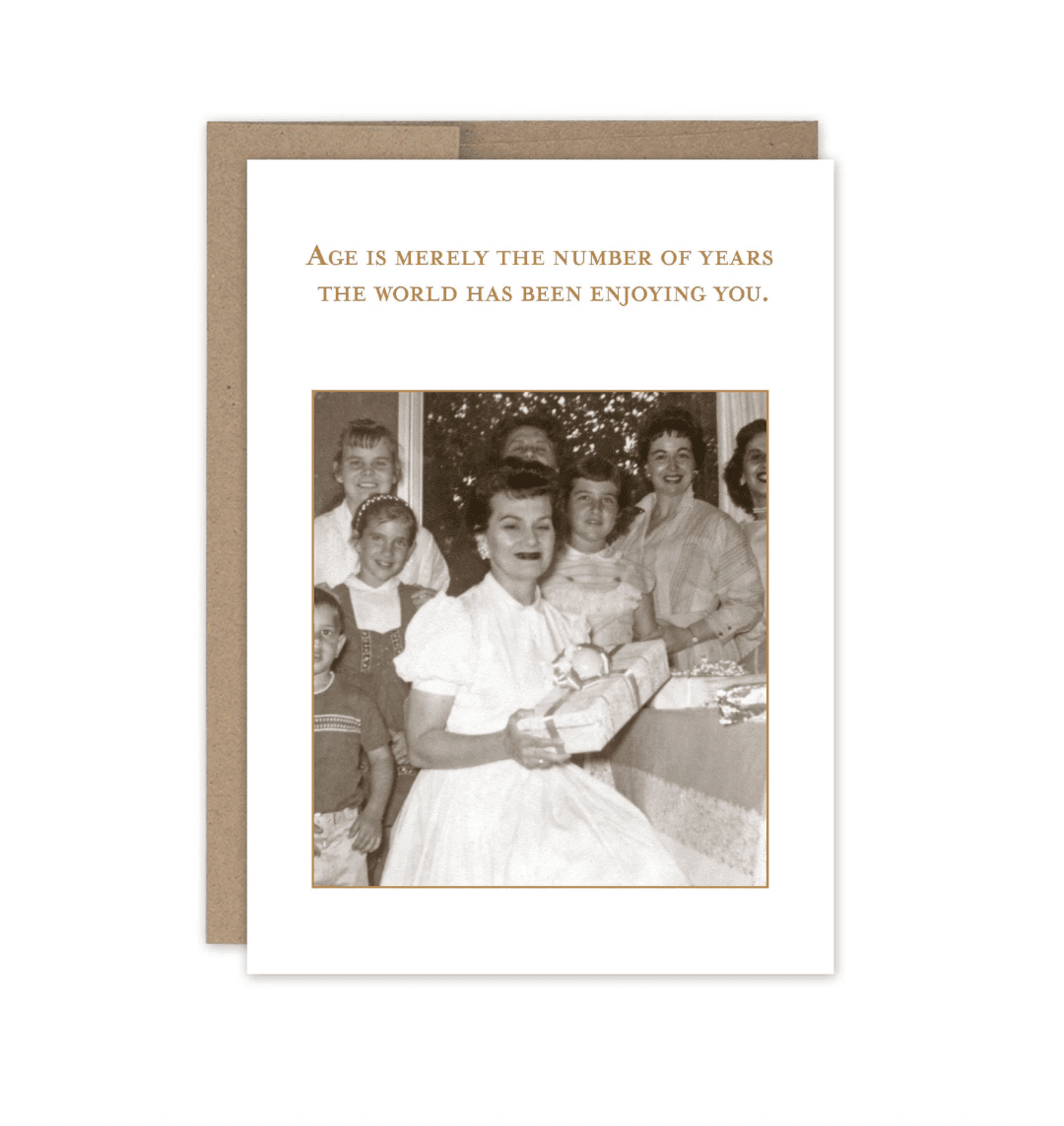 Enjoying You Birthday Card SM592 - Veranda Cafe & Mercantile