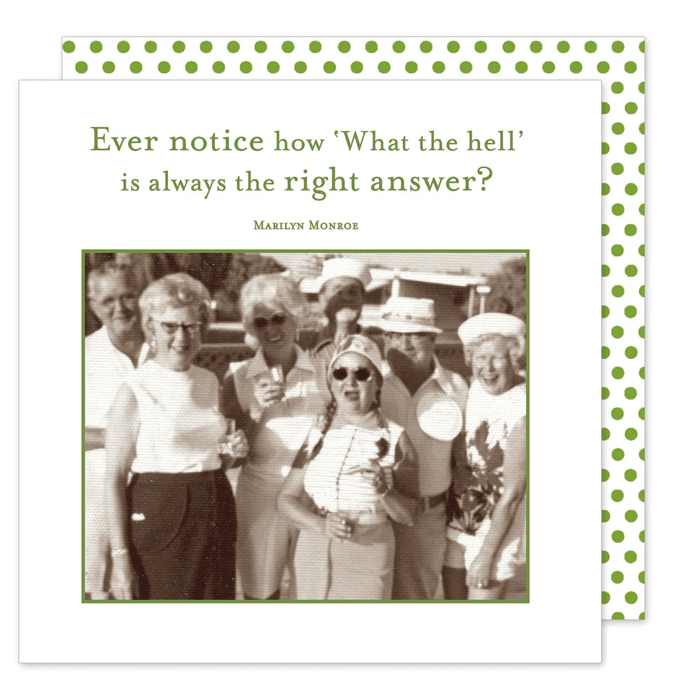 Ever Notice How Beverage Napkins - Veranda Cafe & Mercantile