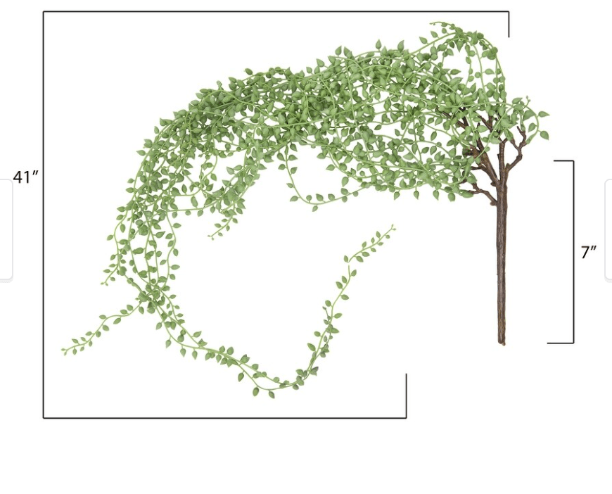 Faux String of Pearls Pick - 41" - Veranda Cafe & Mercantile