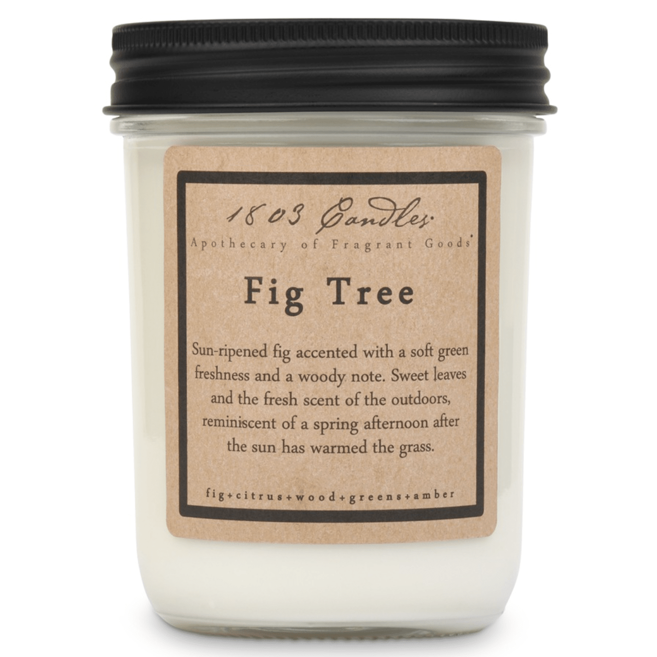 Fig Tree Soy Candle - Veranda Cafe & Mercantile