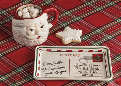 Figural Milk Cookies For Santa - Veranda Cafe & Mercantile
