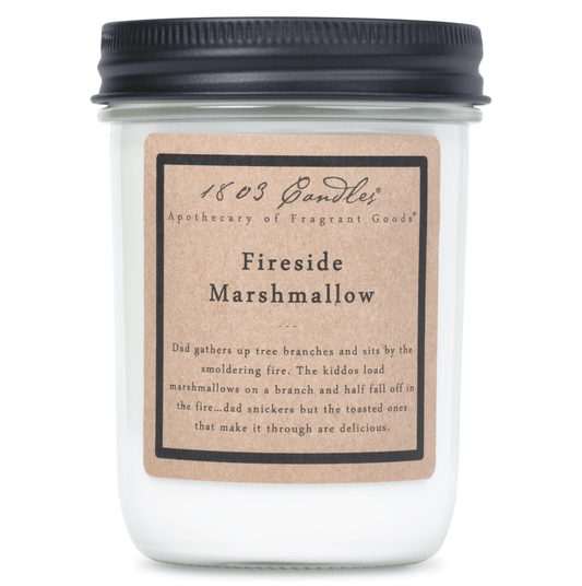 Fireside Marshmallow Soy Candle - Veranda Cafe & Mercantile