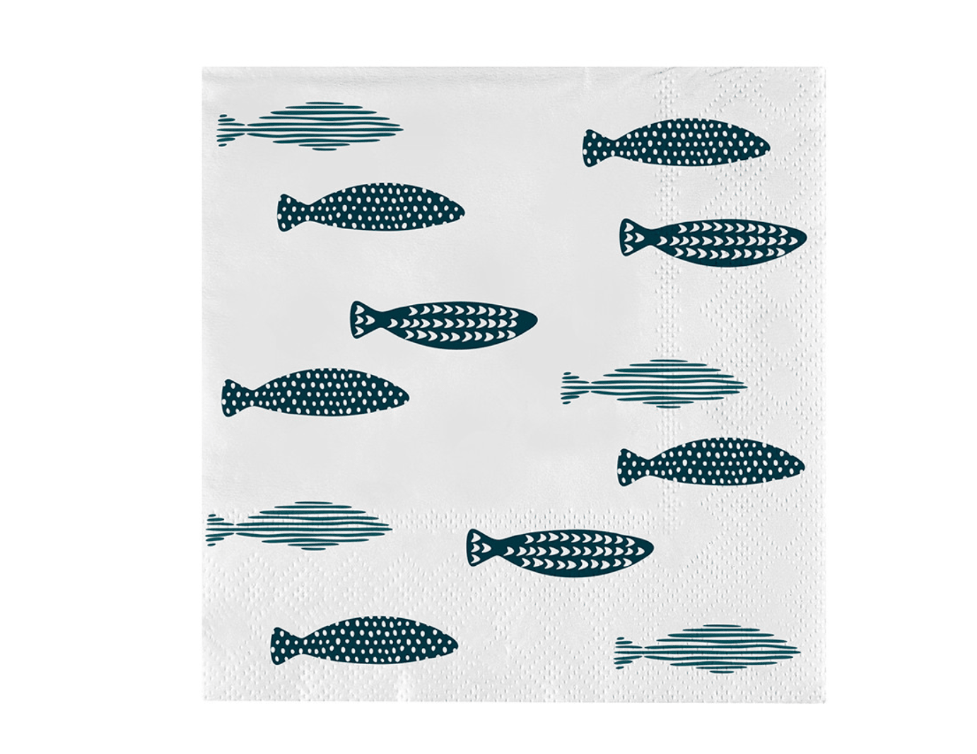 Fish Cocktail Napkin - Veranda Cafe & Mercantile