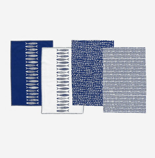 Fish Dish Towel - Veranda Cafe & Mercantile