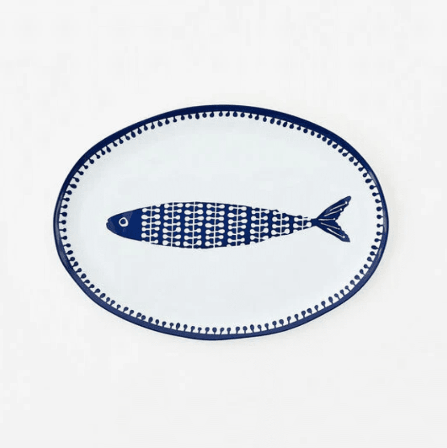 Fish "Handmade" Platter - Veranda Cafe & Mercantile