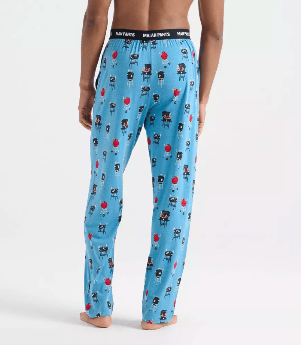 Flaming BBQS Man Pants - Veranda Cafe & Mercantile