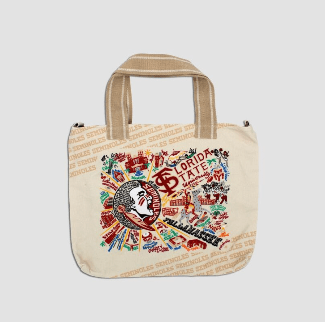 Florida State University Collegiate Tote Bag - Veranda Cafe & Mercantile