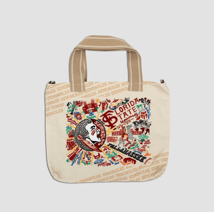 Florida State University Collegiate Tote Bag - Veranda Cafe & Mercantile