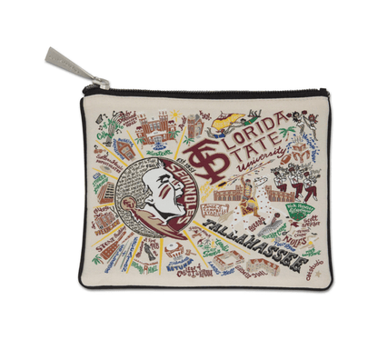 Florida State University Zip Pouch - Veranda Cafe & Mercantile