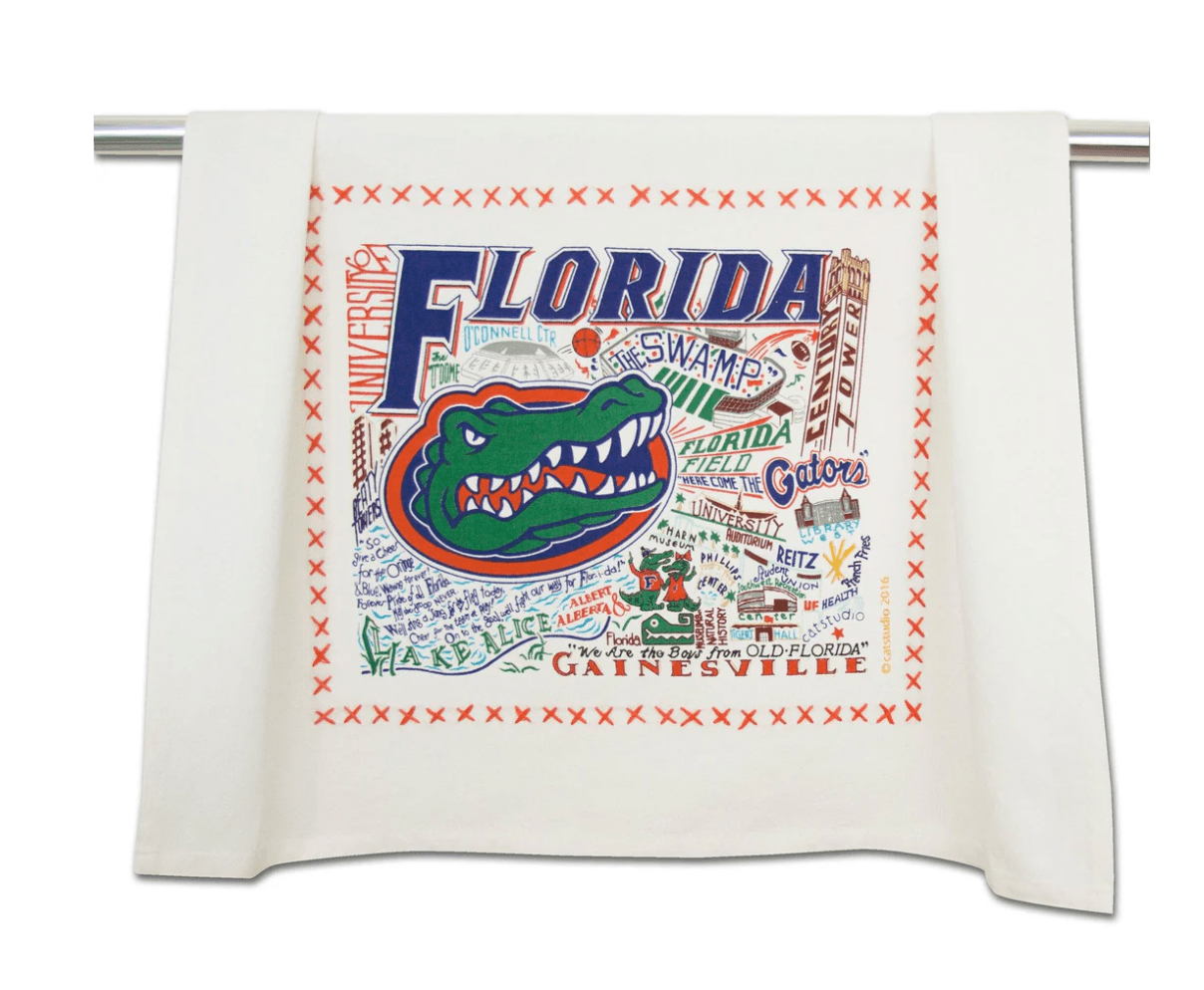 Florida, University of Dish Towel - Veranda Cafe & Mercantile