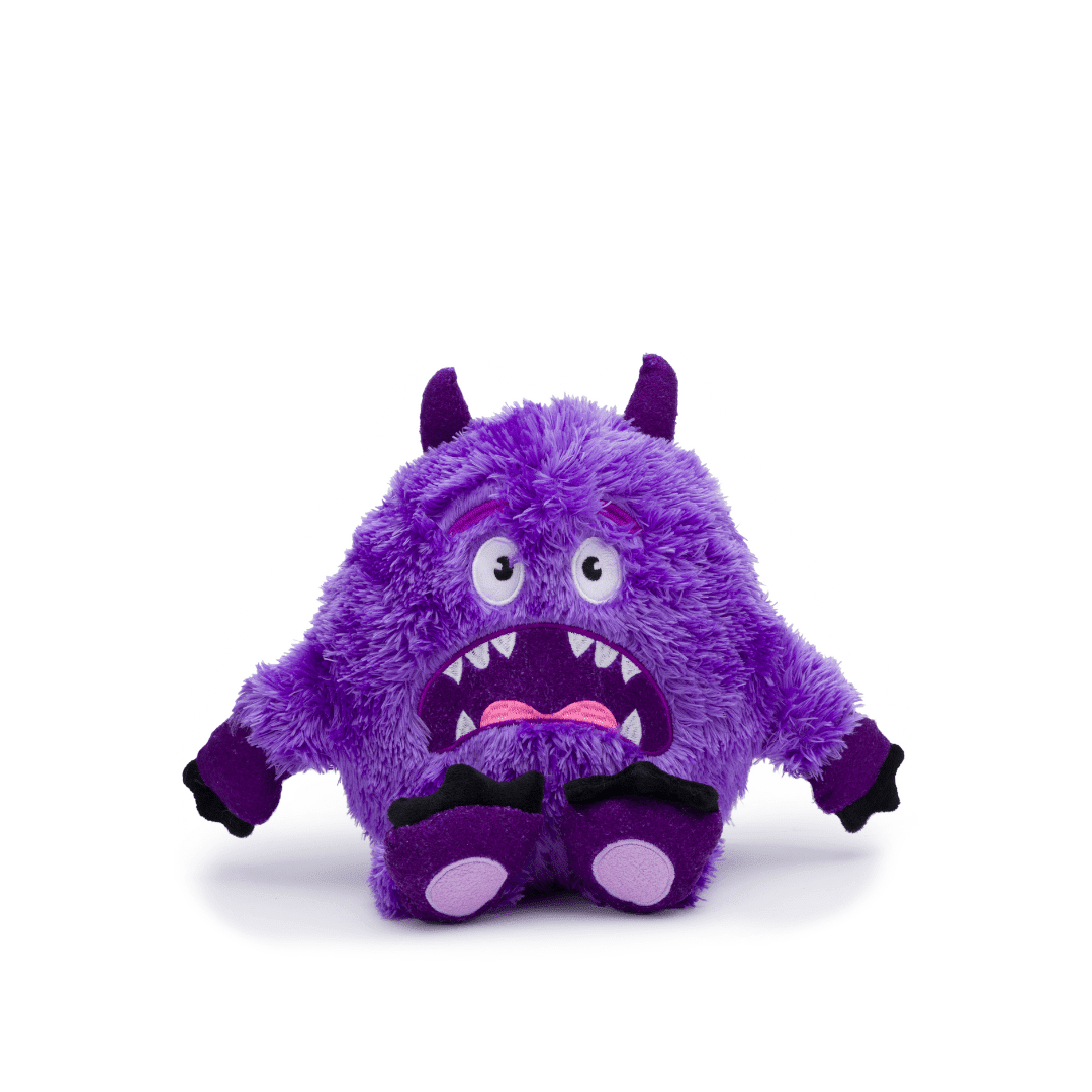 Fluffy Medium Purple Monster - Veranda Cafe & Mercantile