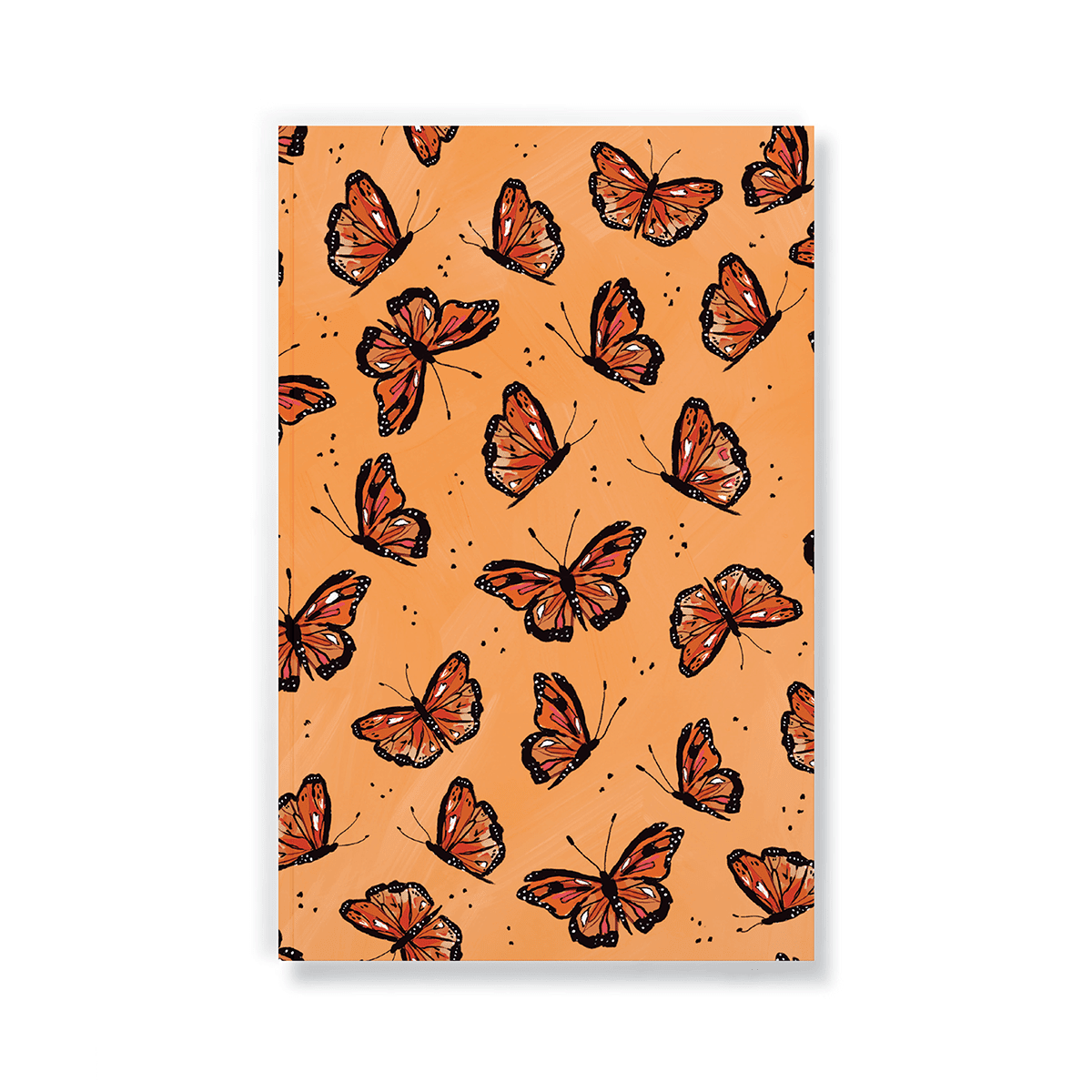 Flying Monarch Layflat Journal Notebook - Veranda Cafe & Mercantile