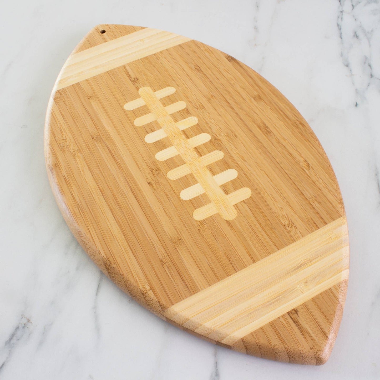 Football Shaped Cutting Board & Charcuterie Serving Tray - Veranda Cafe & Mercantile