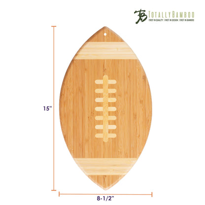 Football Shaped Cutting Board & Charcuterie Serving Tray - Veranda Cafe & Mercantile