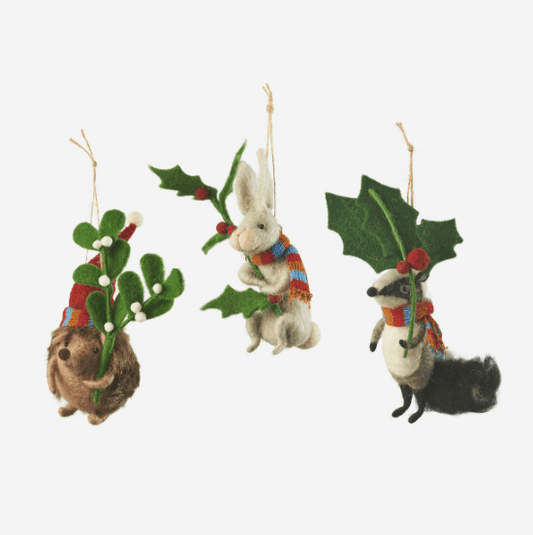 Forest Animal Ornament - Veranda Cafe & Mercantile