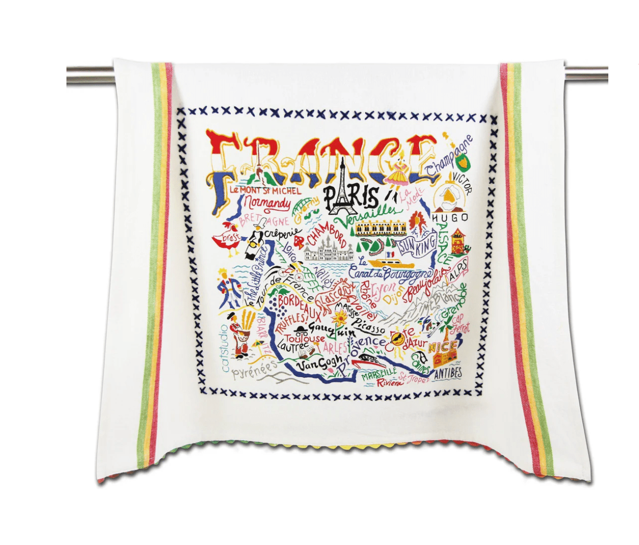 France Dish Towel - Veranda Cafe & Mercantile