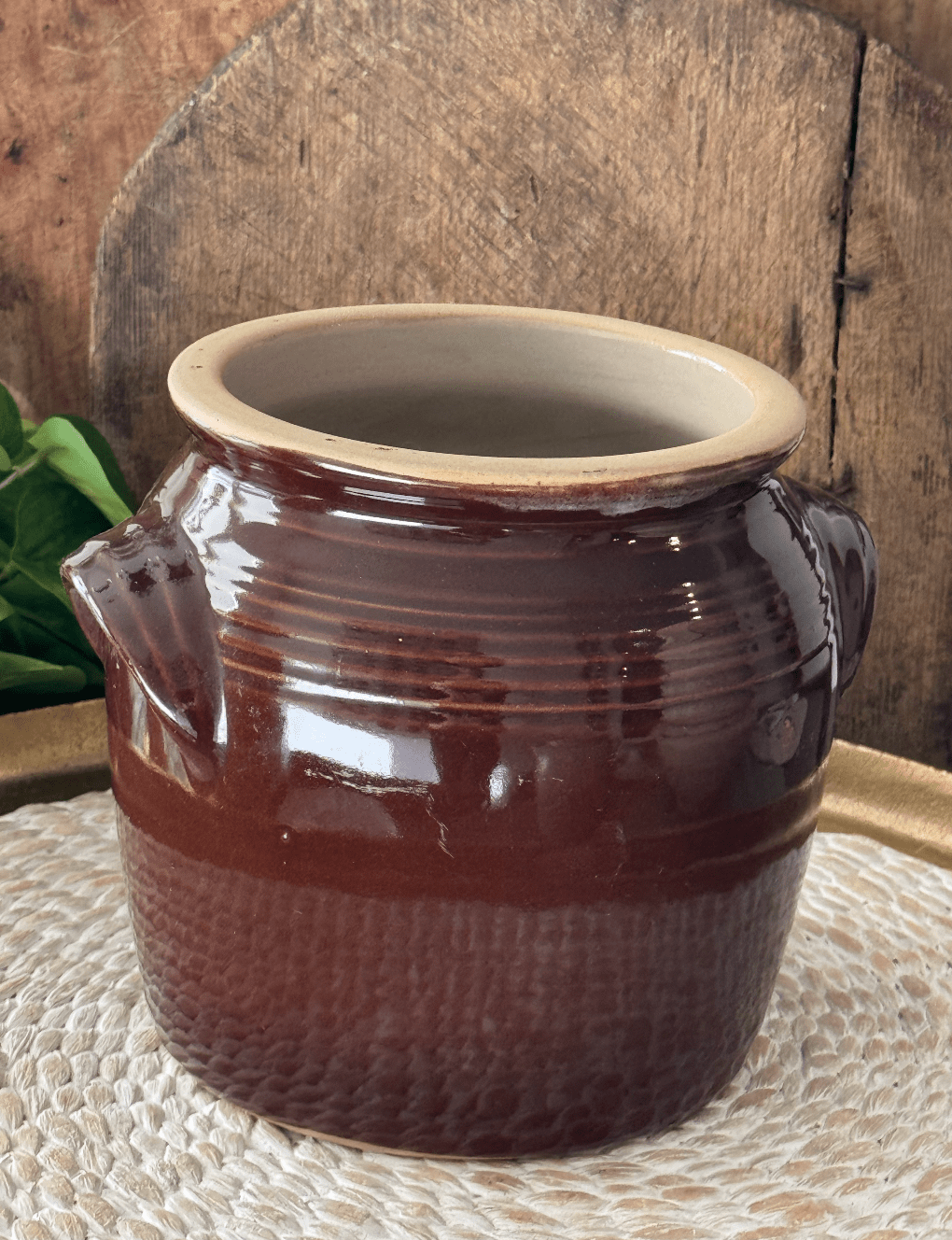 French Confit Pot - Chocolate Brown - Veranda Cafe & Mercantile