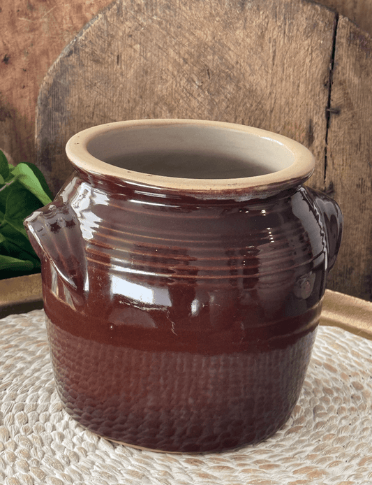 French Confit Pot - Chocolate Brown - Veranda Cafe & Mercantile