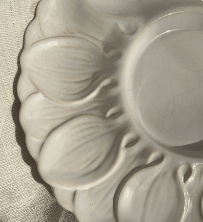 French Vintage Artichoke Serving Plate - Veranda Cafe & Mercantile