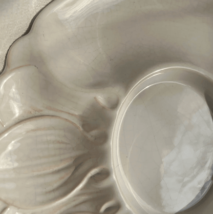 French Vintage Artichoke Serving Plate - Veranda Cafe & Mercantile