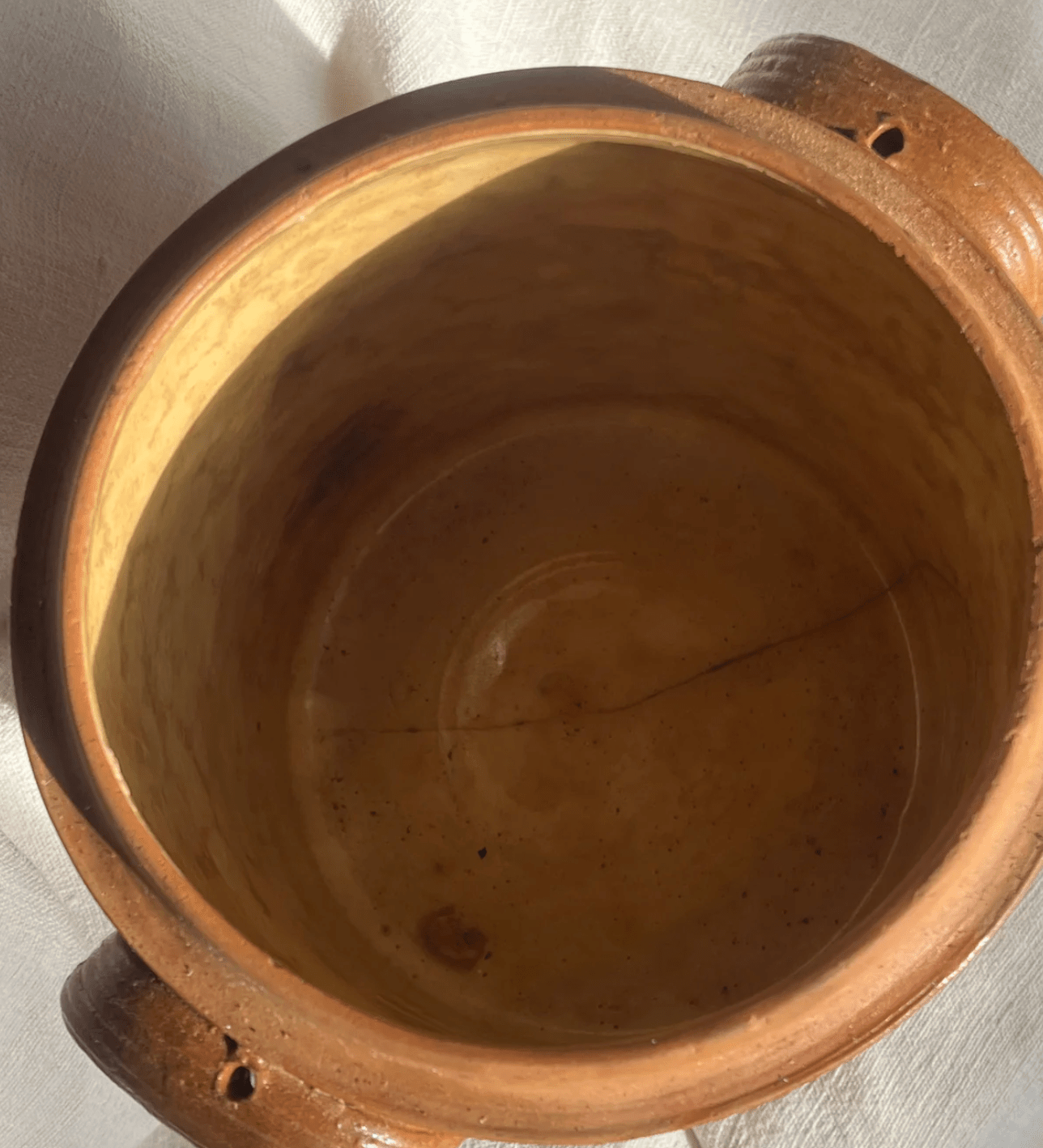 French Vintage Tall Confit Pot - Veranda Cafe & Mercantile