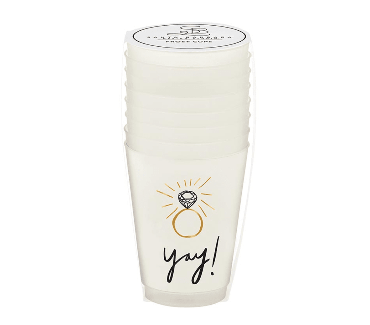 Frost Cups - Yay! - Set of 8 - Veranda Cafe & Mercantile