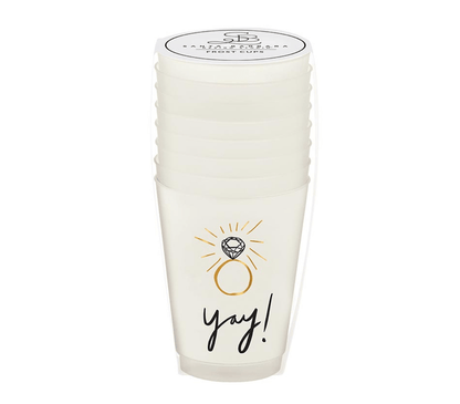 Frost Cups - Yay! - Set of 8 - Veranda Cafe & Mercantile