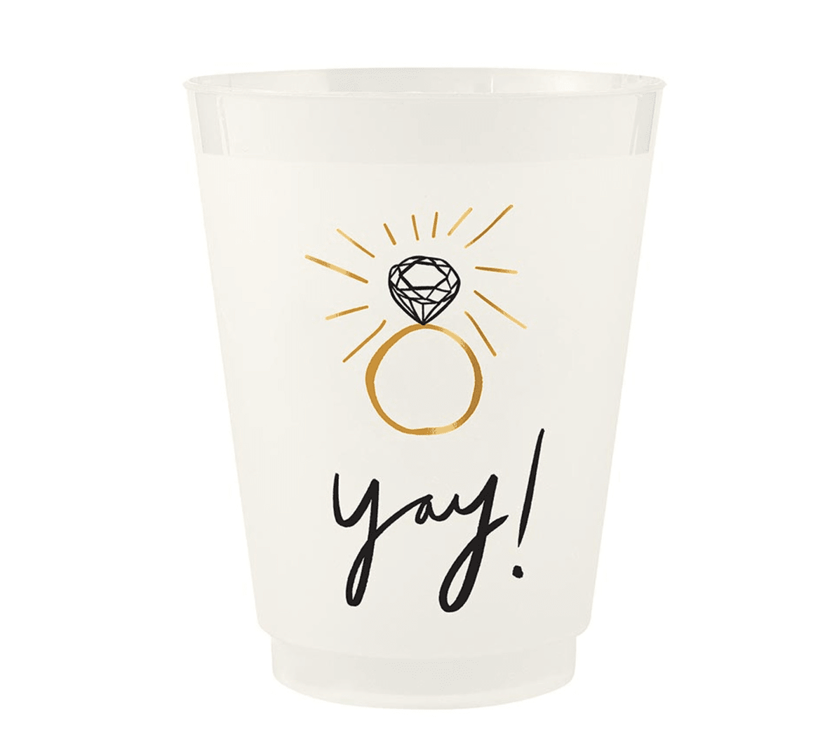 Frost Cups - Yay! - Set of 8 - Veranda Cafe & Mercantile