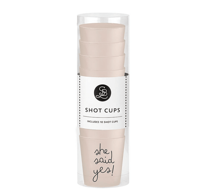 Frost Shot Cups - She Said Yes! - Set of 10 - Veranda Cafe & Mercantile