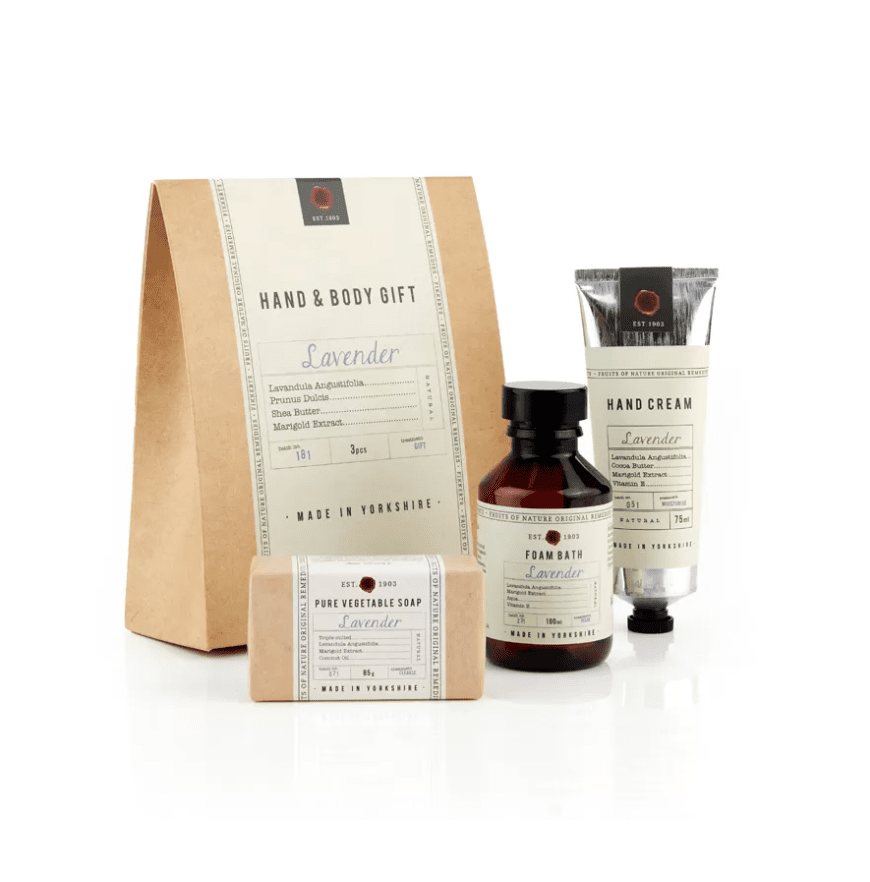 Fruits of Nature Lavender Envelope Gift Set - Veranda Cafe & Mercantile