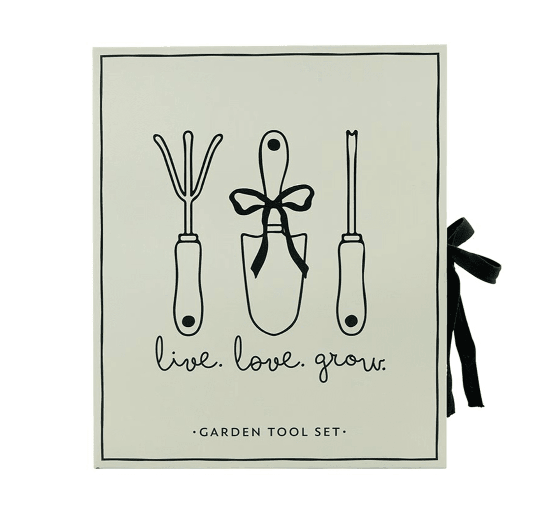 Garden Tool Set Book Box - Live Love Grow - Veranda Cafe & Mercantile