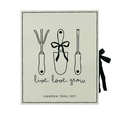 Garden Tool Set Book Box - Live Love Grow - Veranda Cafe & Mercantile