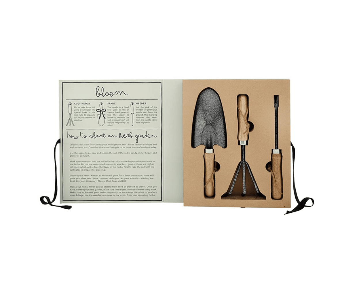 Garden Tool Set Book Box - Live Love Grow - Veranda Cafe & Mercantile