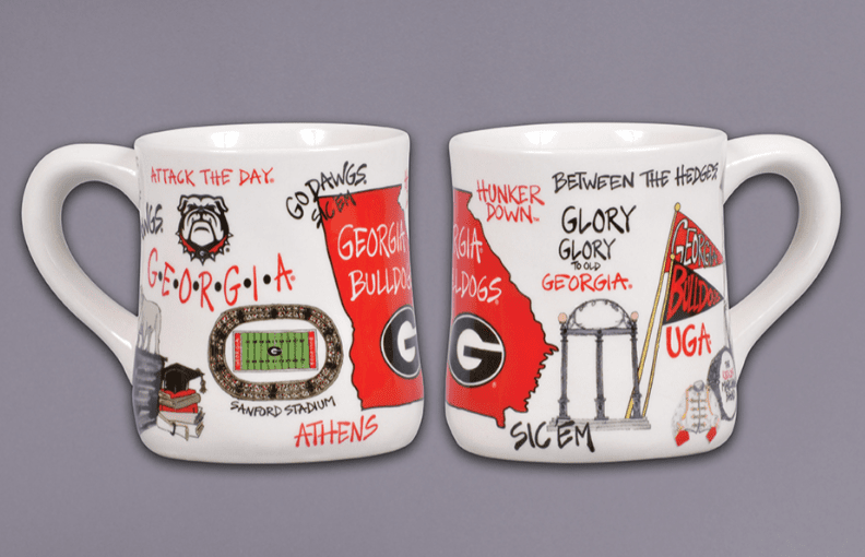 Georgia, University of Icon Mug - Veranda Cafe & Mercantile