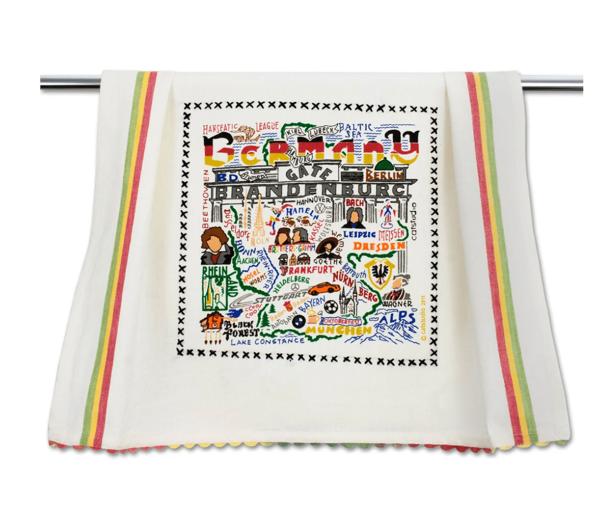Germany Dish Towel - Veranda Cafe & Mercantile