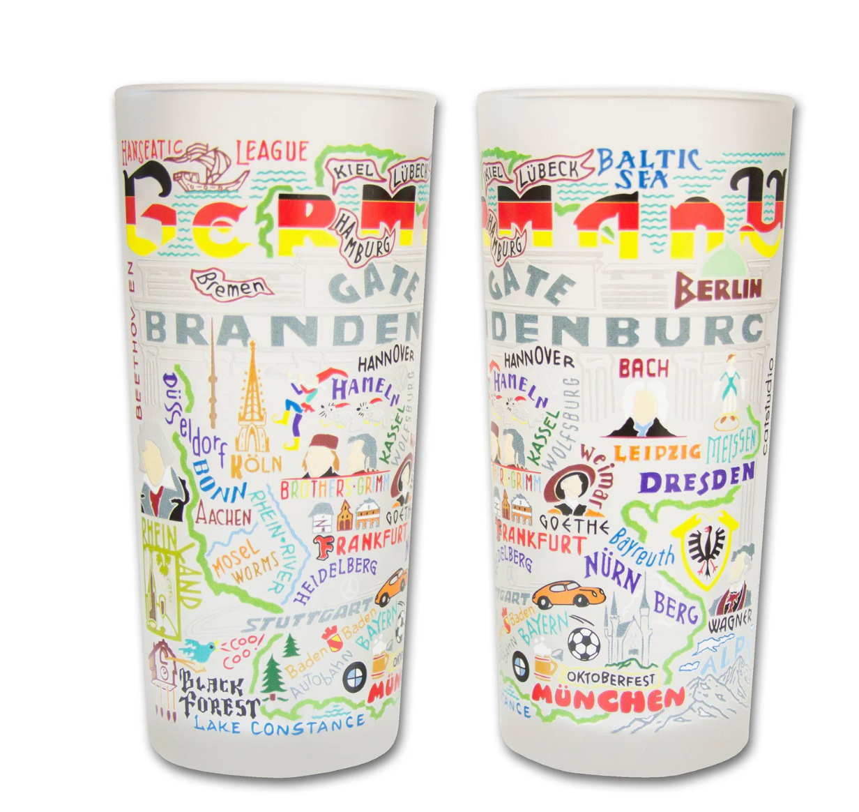Germany Drinking Glass Set - Veranda Cafe & Mercantile