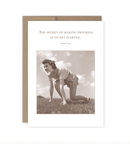 Get Started Encouragement Card SM774 - Veranda Cafe & Mercantile