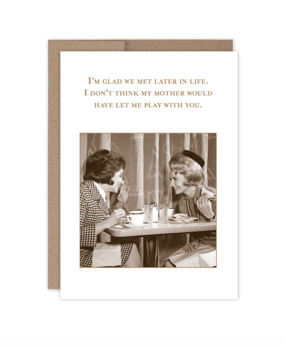 Glad We Met Birthday Card SM764 - Veranda Cafe & Mercantile