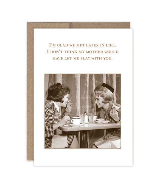 Glad We Met Birthday Card SM764 - Veranda Cafe & Mercantile