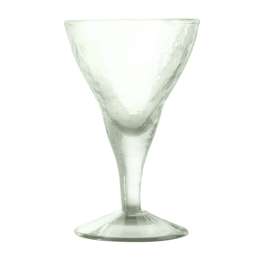 Glass Goblet - Fog - Veranda Cafe & Mercantile