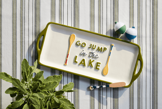 Go Jump in the Lake Tray Set - Veranda Cafe & Mercantile