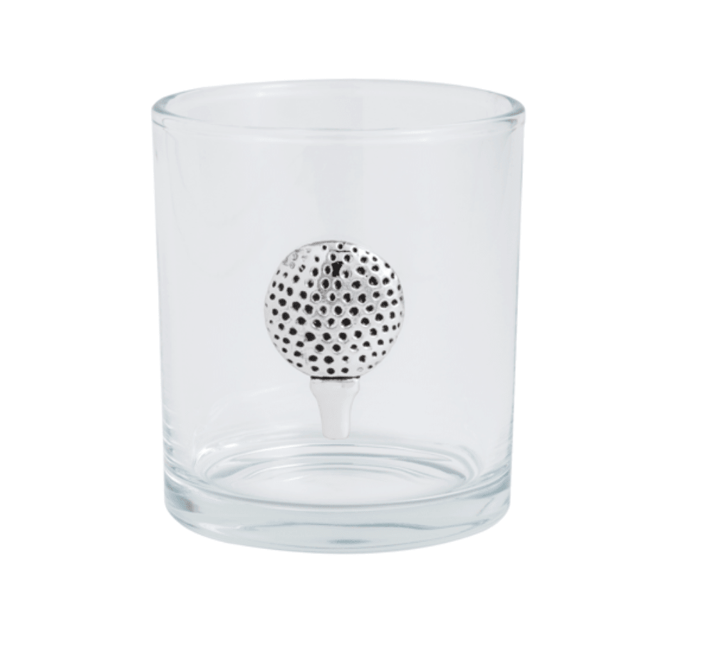Golf Ball Icon Dof Glass - Veranda Cafe & Mercantile