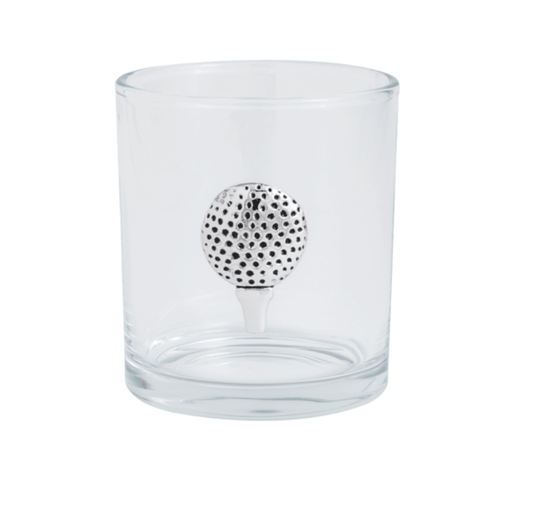 Golf Ball Icon Dof Glass - Veranda Cafe & Mercantile