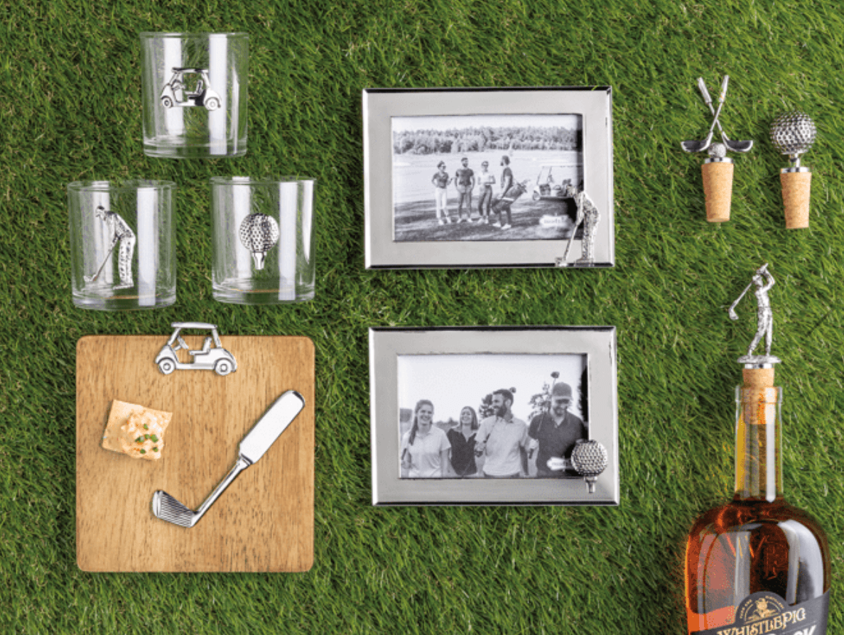 Golf Cart Icon Dof Glass - Veranda Cafe & Mercantile