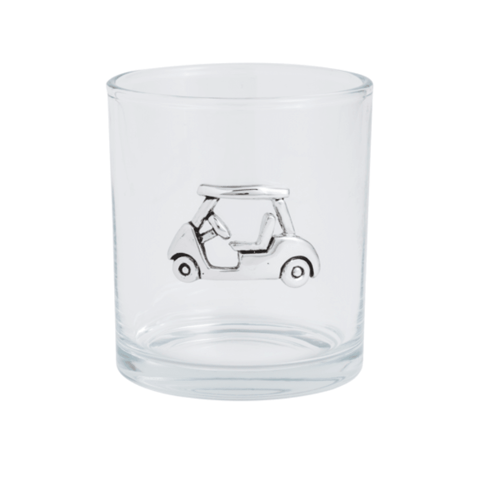 Golf Cart Icon Dof Glass - Veranda Cafe & Mercantile