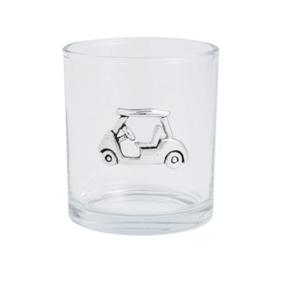 Golf Cart Icon Dof Glass - Veranda Cafe & Mercantile