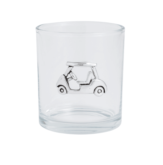 Golf Cart Icon Dof Glass - Veranda Cafe & Mercantile