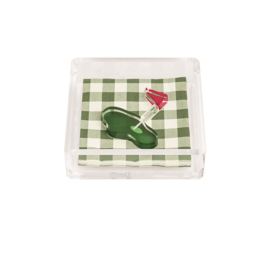 Golf Napkin Holder and Weight Set - Veranda Cafe & Mercantile