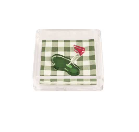 Golf Napkin Holder and Weight Set - Veranda Cafe & Mercantile